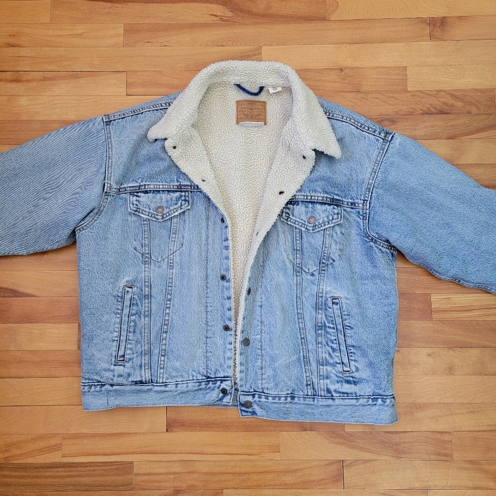 Levi's Faux Sherpa Denim Jacket